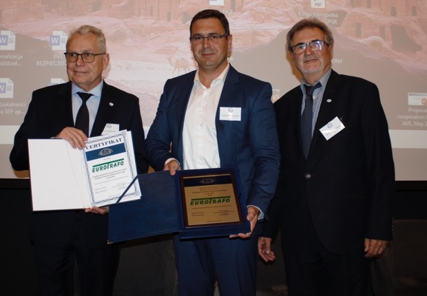 Wręczenie Nagrody Laur Jakości - Eurotrafo Skierniewice